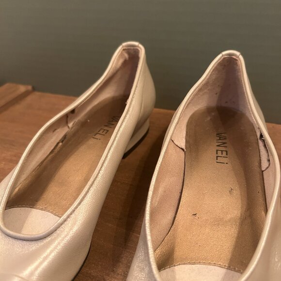 Vaneli Womens Rose Gold/Beige Slip On Shoes - Picture 2 of 8